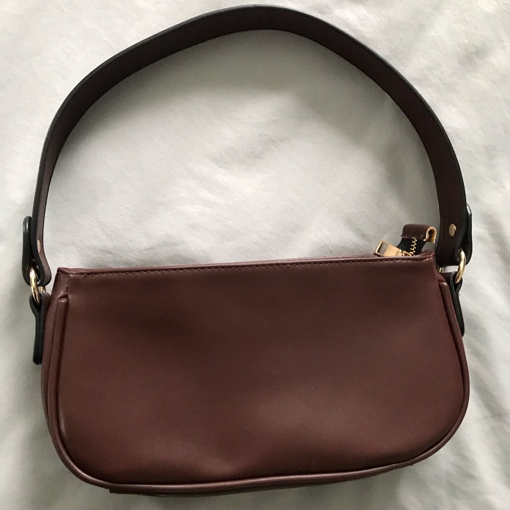 CUTE SHOULDER BAG CHOCOLATE BROWN
